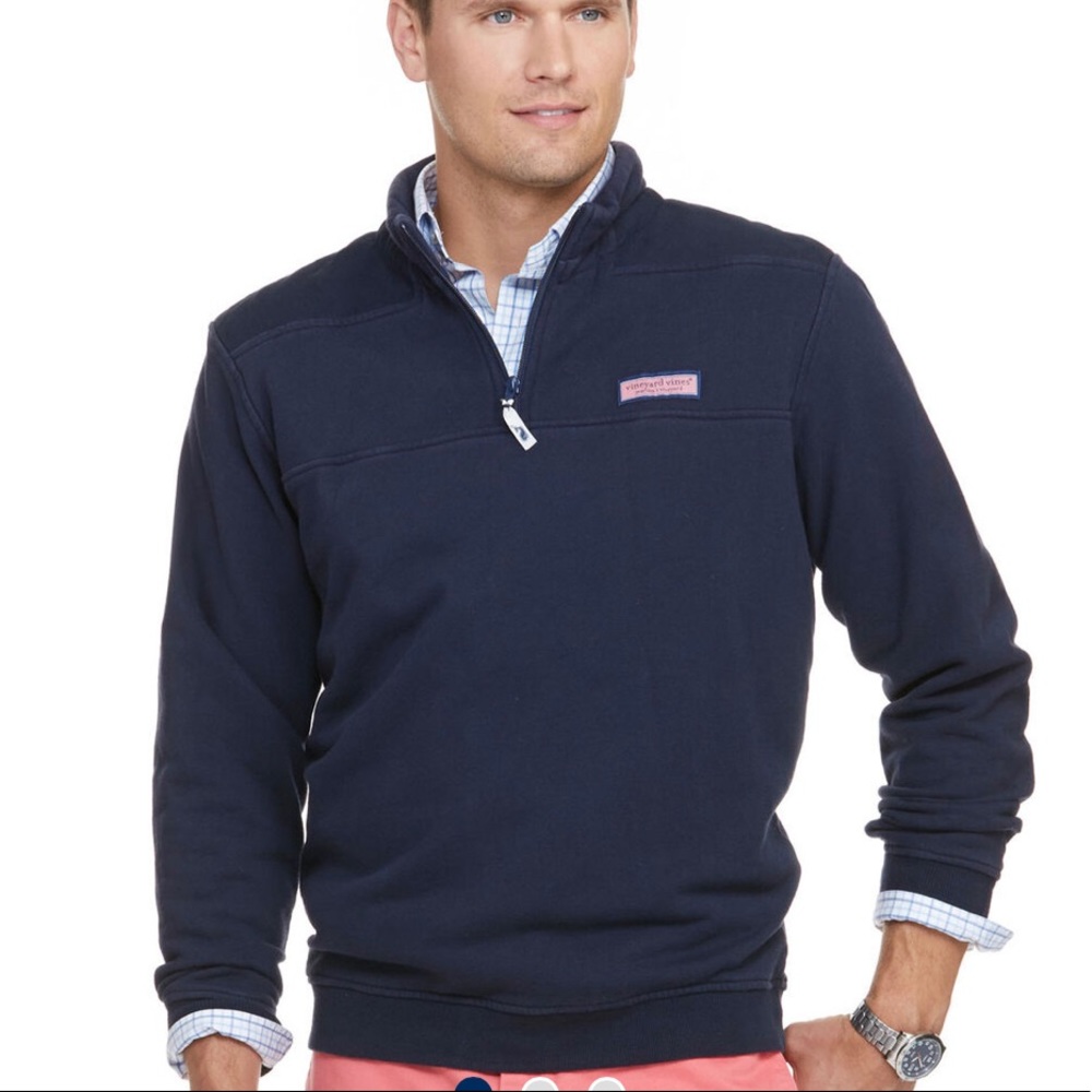 Classic navy Shep shirt